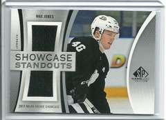 2019-20 SP Game Used Showcase Standouts Dual Jerseys Max Jones #SS-MJ Ducks